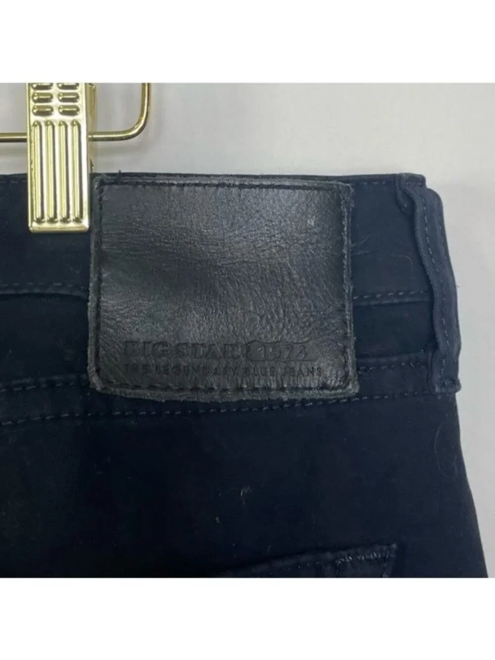 Big Star Men's Jeans Union Black Size 34R